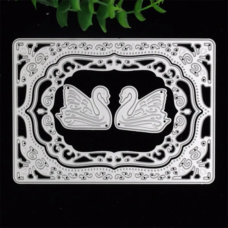 Rameng Matrice D/écoupe Fleur Pochoirs de Coupe en M/étal pour Scrapbooking Cutting Dies D/écoration Papier Carte Craft DIY
