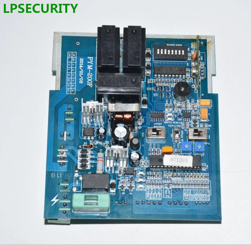 LPSECURITY circuit board pcb motherboard for 1800kg sliding gate motor(only for our motor, not working with other brand)