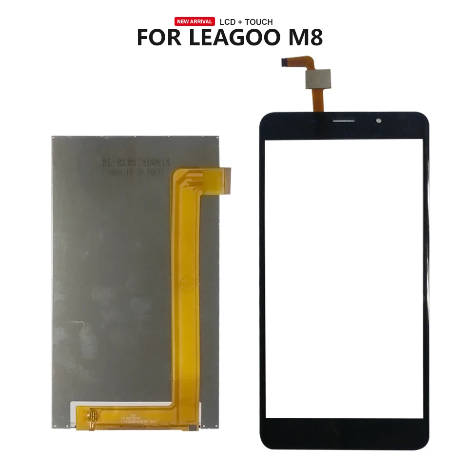 

5.7 inch 100% Tested For Leagoo M8 LCD Display + Touch Screen Repair Parts Replacement
