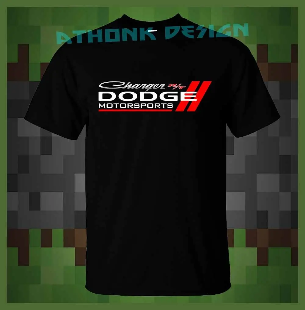 

THE LEGEND 1/4 MILE DODGE CHARGER R/T FORZA MOTORSPORTS T-SHIRT Gift Print T-shirt 100% Cotton For Man,T shirt printing