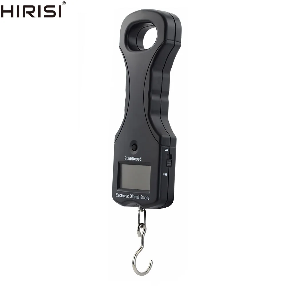 

Electric Digital Fishing scale Handing Pocket Scale portable kitchen hook scale Max 25kg Kgs/Lbs