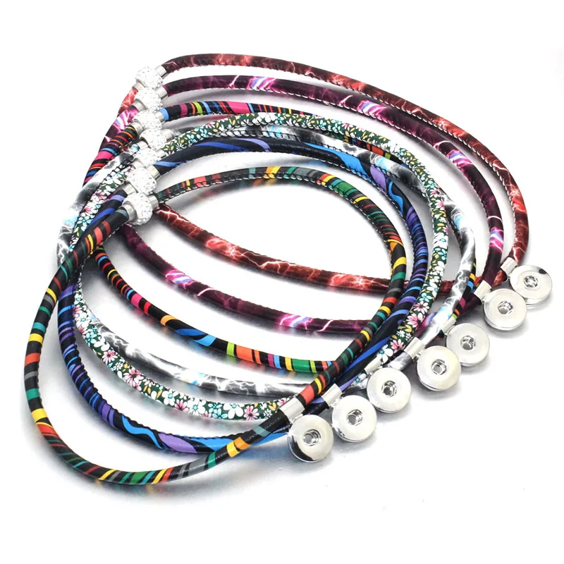 Buy 52 CM Leather Necklace Ginger Snap Jewelry Multi