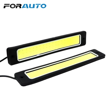 

2pcs Fog Lamp Daytime Running Light LED Car DRL Bendable Car-styling COB Reversing Lamp