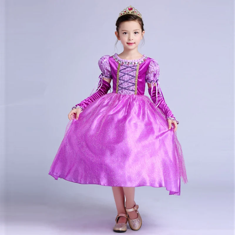 Платье принцессы для маленьких девочек на Хэллоуин; Детские вечерние костюмы Золушки Аладдина жасмина для девочек; маскарадные платья Анны и Эльзы для девочек