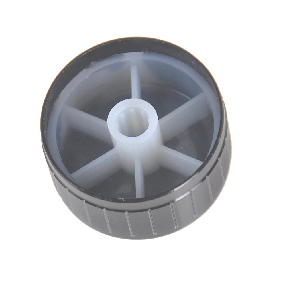 1Pcs 34*17mm Potentiometer Volume Control Rotary Knobs Black Knurled Shaft Random