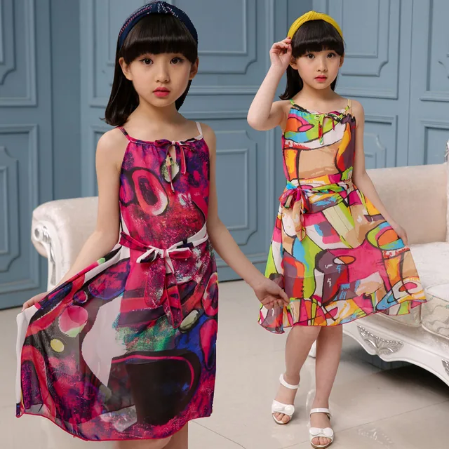 Sleeveless Dresses for Girls