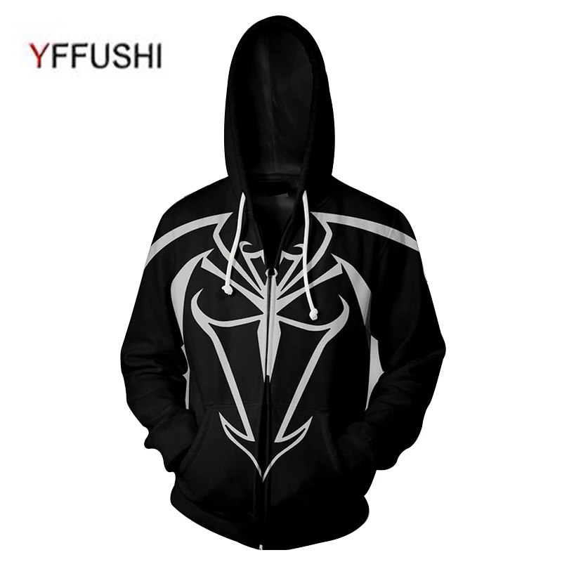 

YFFUSHI New Arrival Zipper Jacket Men Fashion Naruto Cartton 3d Print Coat Spring Autumn Hip Hop Zipper Hoodies Men Plus Size