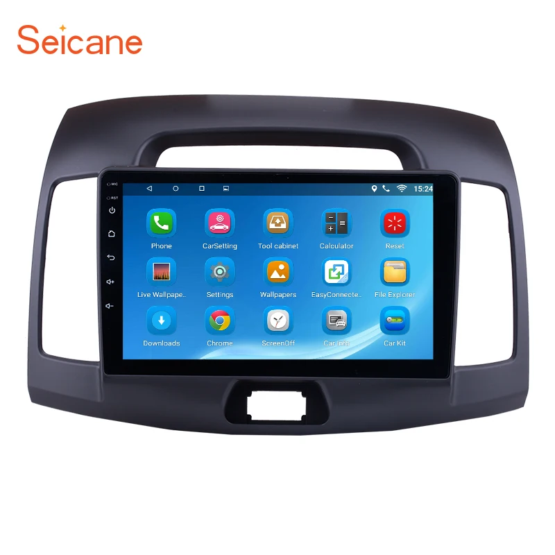 

Seicane 9" Android 6.0 Quad-core Car Radio GPS for 2007-2009 2010 2011 Hyundai Elantra Unit Player with Steering Wheel Control