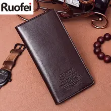 RUOFEI men Leather Men Wallets Business Brand Card holder Coin Purse Men's Long Zipper Wallet Leather RUOFEI men Leather Men Wallets Business Brand Card holder Coin Purse Men's Long Zipper Wallet Leather