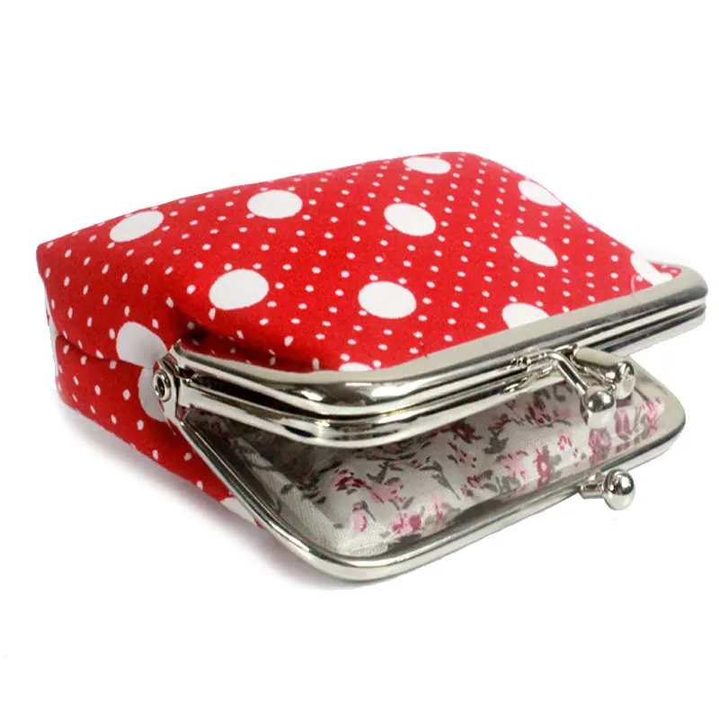 Fashion Women Coin Purse Cute Flower Printing Ladies Small Purse Coin