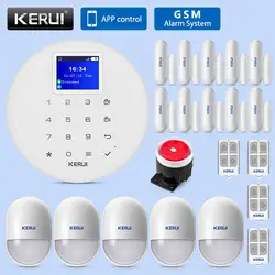 KERUI G17 Беспроводной охранной сигнализации Главная GSM Системы приложение Управление детектор движения Сенсор сигнализация от грабителей