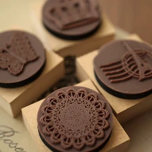 Южная Корея канцелярские милые кружева штамп набор, 4 шт./компл