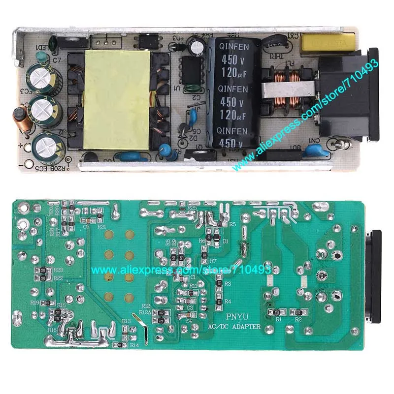 AC DC источник питания 48 В 3A 2A 1A адаптер зарядное устройство Трансформатор для светодиодные ленты светильник CCTV камера с IC чип