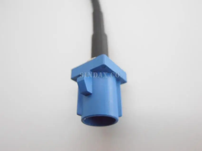 Fakra SMB C 5005 plug to SMA male 6/" RG174 pigtail GPS Telematics Navigation