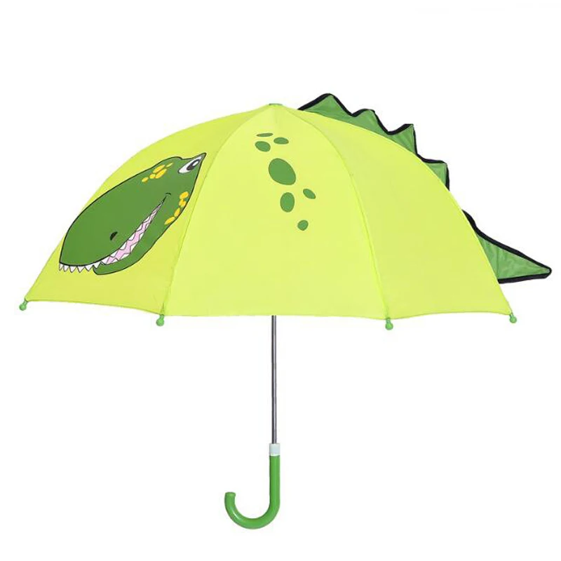 От 2 до 6 лет, детский зонтик с мультяшным рисунком, детский ультра-светильник, непромокаемый зонтик с милыми ушками для мальчиков и девочек, дождевик