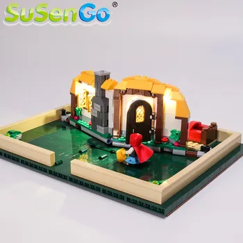 

SuSenGo LED Light Set For 21315 Ideas Series Pop-up Book Lighting Set Compatible with SY1248 11393 NO Building Blcoks Model