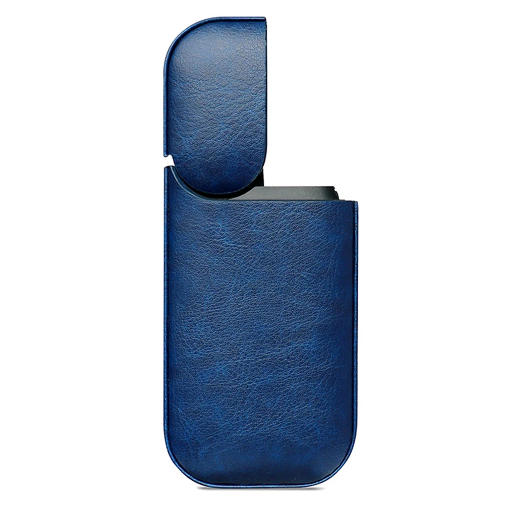 Модный PC чехол для IQOS 2,4 Plus II III электронная сигарета для IQOS полный защитный чехол - Цвет: Синий