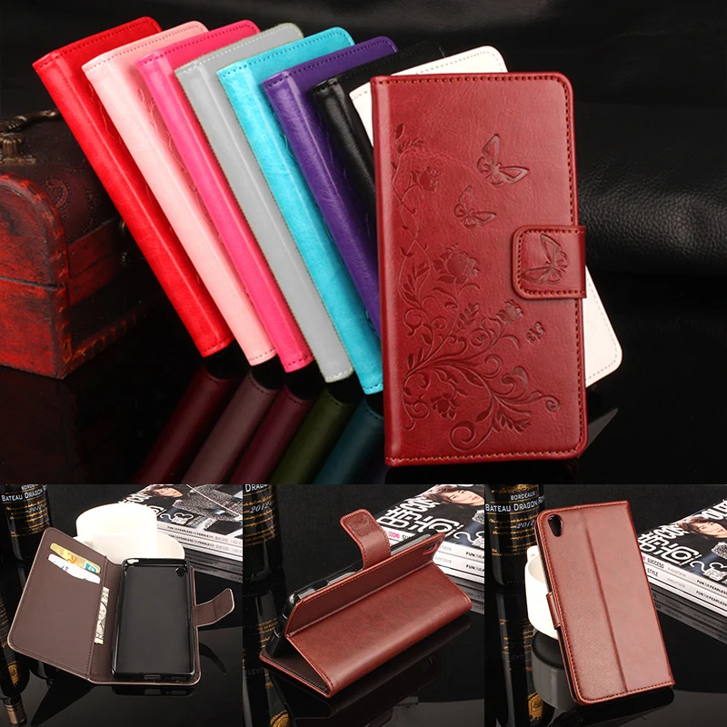

For Sony Xperia XA Phone Case Folio Flip Premium Pattern PU Leather Wallet Case with Cash and Card Slots Cover Factory Price hy