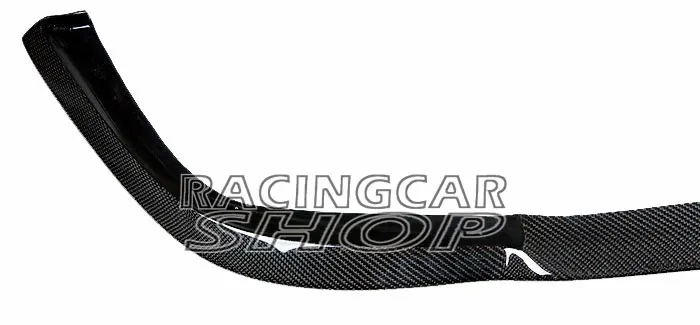 Real CARBON FIBER Front Bumper Lip Spoiler for Mercedes Benz E-Class W211 E320 E350 E550 2007-2009