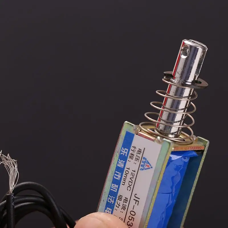 

Micro Mini Solenoid Valve Electromagnet Open Frame DC Push-Pull Type Magnet