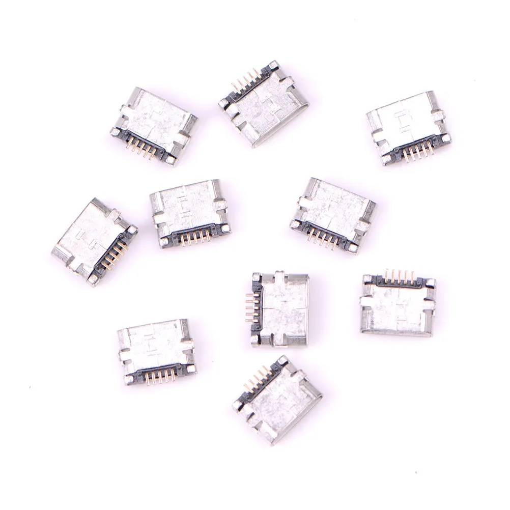 Гнездовой разъем G18 Micro USB Тип B 5pin SMT порт печатная плата зарядка высокое качество