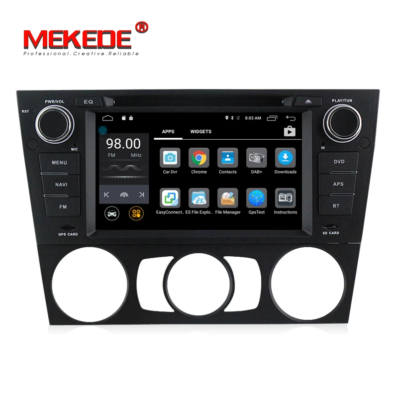 Cheap Wholesale!Android 7.1 Quad core Car DVD player for BMW/3 Series E90/E91/E92/E93 support Steering wheel controls 4G wifi BT MIC 1
