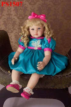 

55cm silicone reborn baby princess toddler vinyl simulated dolls brinquedos play house doll christmas boutique gifts for kids