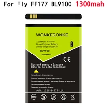 WONKEGONKE BL9100 батарея для FLY FF177 BL9100 батарея