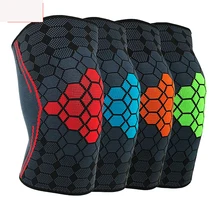1PC Breathable Basketball Football Sport Safety Kneepad Volleyball Knee Pads Training Elastic Knee Support Knee Protector basketball knee pads adult football knee brace support leg sleeve knee protector calf support ski kneepad joelheira sport safety