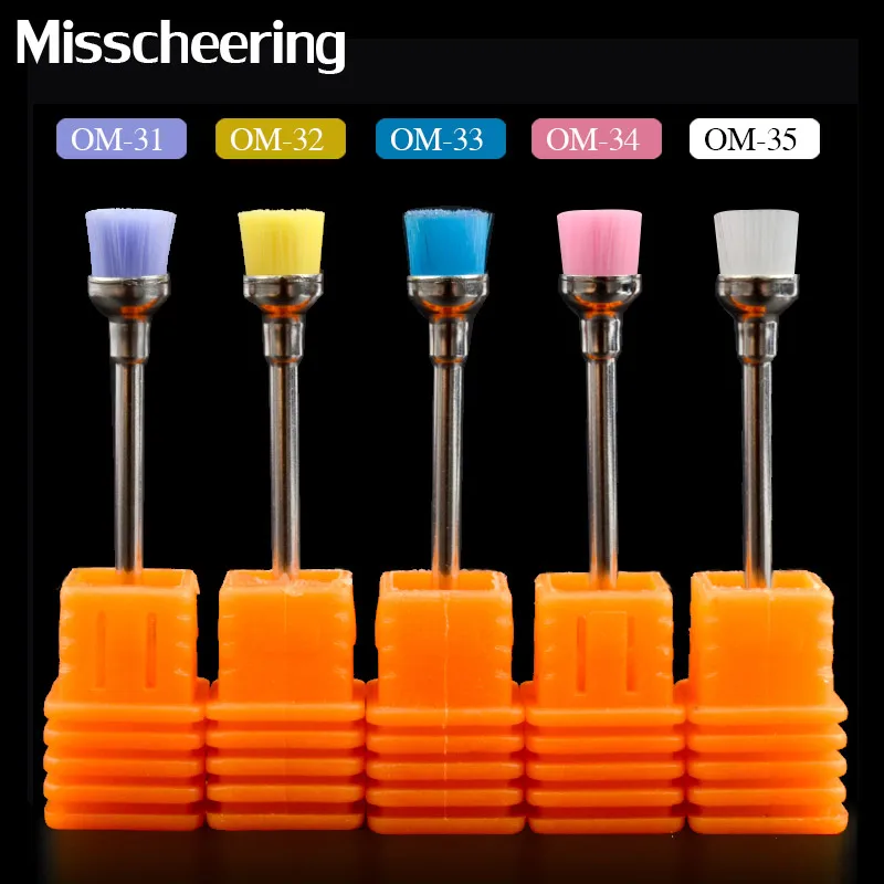 

1 Pcs Professional Electric Nail Drill Brush Nail Art Drills Bits Cleaning Tools 3/32'' Manicure Machine Files Accessories