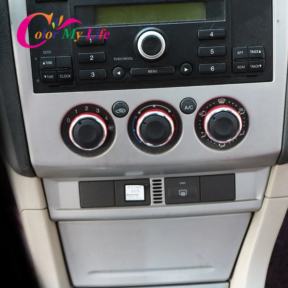 Регулятор переключателя кондиционера для Ford Focus 2 MK2 3 MK3 Mondeo AC Ручка стайлинга