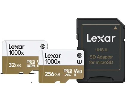 Lexar Professional 150 МБ/с./с 1000x micro SD SDHC SDXC 32 Гб 64 Гб 128 ГБ 256 Гб карта памяти UHS-II для дрона Gopro Hero спортивная видеокамера