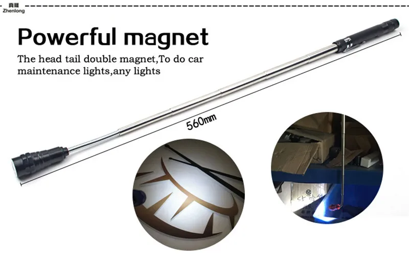 Многофункциональный светильник-вспышка, супер яркий светодиодный рабочий светильник, магнит, автомобильная инспекционная лампа, высокая мощность, светодиодная лампа, портативный светильник