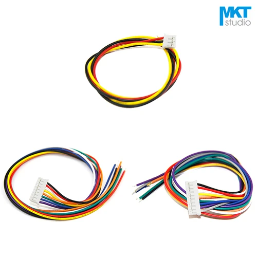 

10Pcs Sample 20cm Single PH2.0 Header AWG26 Colorful Wire Cable 2P 3P 4P 5P 6P 7P 8P 9P 10P 11P 12P