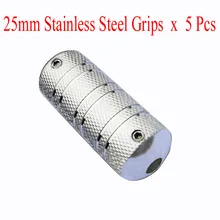 25 мм Татуировка рукоятка из нержавеющей стали с задней стволовой насадки для тату Поставка 305-2