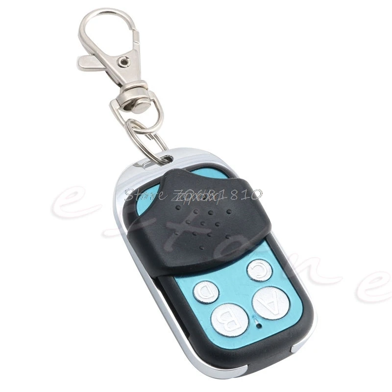4 Channel RF Wireless Garage Door Key Remote Control 315/433MHz Fit