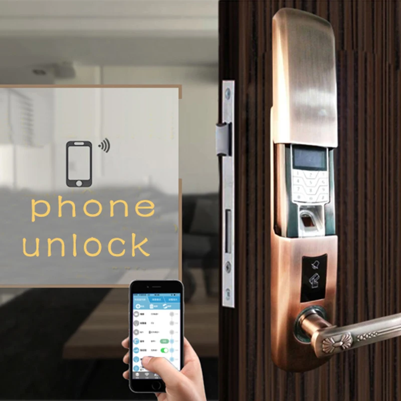 Xenon Door Lock Fingerprint Door Lock Z Wave Smart Home Automation