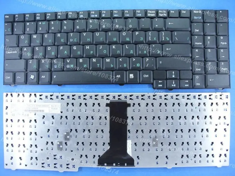 Free shipping Russian Keyboard for ASUS M51 M51V M51E M51Q M51S M51A M51T M51TA M51K F7 F7E F7F F7S F7Z RU laptop keyboard | Компьютеры и