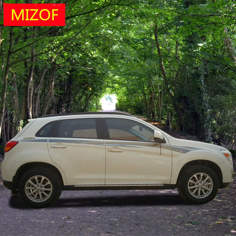 

High Quality Colors 3M Material Strips Doors Waist Line Stickers For Mitsubishi ASX BA073