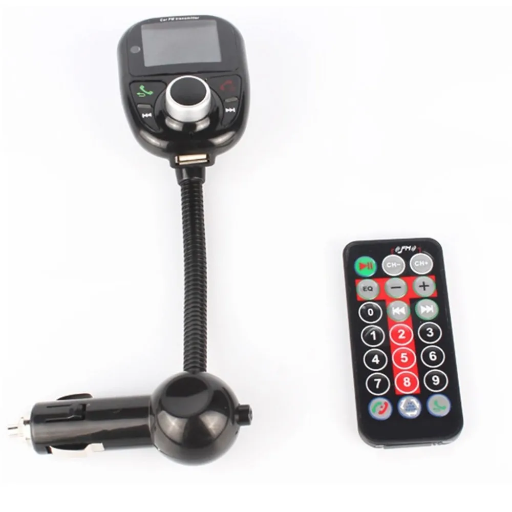 

Portable BT002 Bluetooth Car Kit Universal Wireless Handsfree FM Transmitter Radio Durable MP3 Player USB