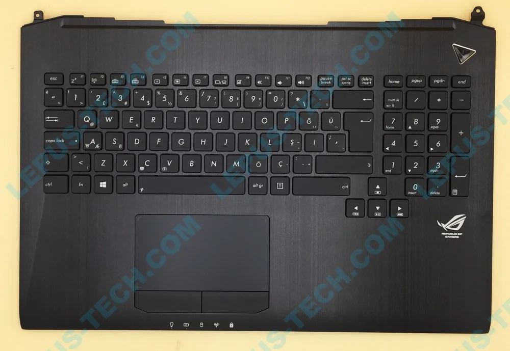 Turkish TR Keyboard for ASUS G750 G750JH G750JM G750JS G750JW G750JX G750JZ keyboard with palmrest backlight top case Turkish TR Keyboard for ASUS G750 G750JH G750JM G750JS G750JW G750JX G750JZ keyboard with palmrest backlight top case