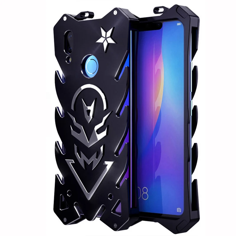 Роскошный Новый Усиленный металлический алюминиевый чехол для Huawei Y9 2019 Zimon Thor Enjoy