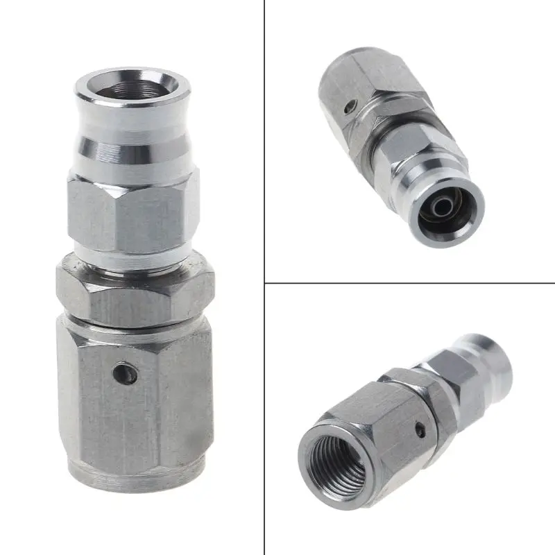 

New 1 Pc AN -3 Hose to M10x1.0 Straight Stainless Steel Brake Clutch Hose Fitting Accessories