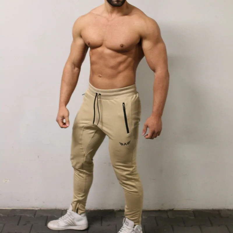 2019 новая распродажа Для мужчин s шаровары, штаны для бега Штаны бренд печатных спортивные брюки для мужчин хип-хоп Уличная ноги бег брюки