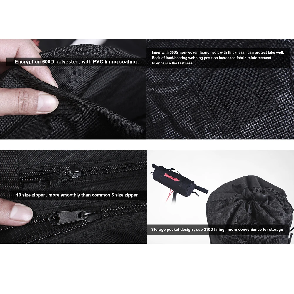 Perfect Cycling Bag 16/20-inch Bike Travel Bag Case Bicycle Folding Bike Carrier Bag Carry Pouch Outdoor Cycling Front Basket Pannier 5 Perfect Cycling Bag 16/20-inch Bike Travel Bag Case Bicycle Folding Bike Carrier Bag Carry Pouch Outdoor Cycling Front Basket Pannier 5