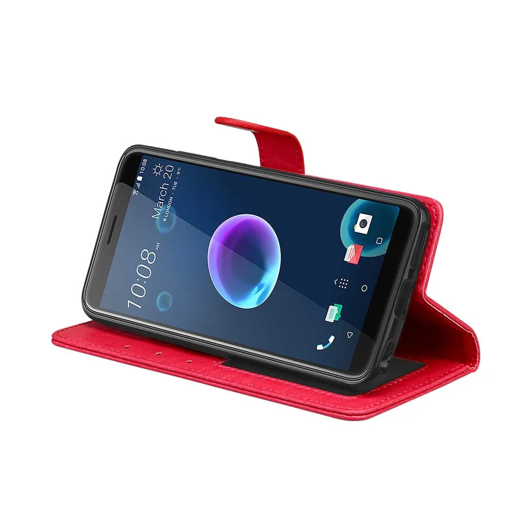 Чехол бумажник для Samsung Galaxy A6 + 2018 новый чехол книжка A9 Star Lite / A8 кожаный бампер из
