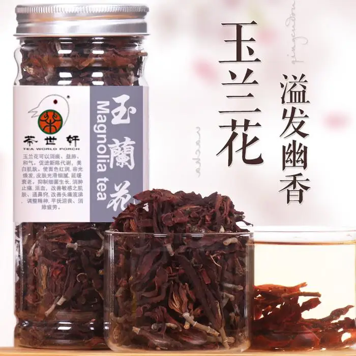 

40g Magnolia Flower Whitening Magnolia denudata(Desr.) Health Anti Aging Whitening Removal Skin Care Mask Raw Materials Dry Tea