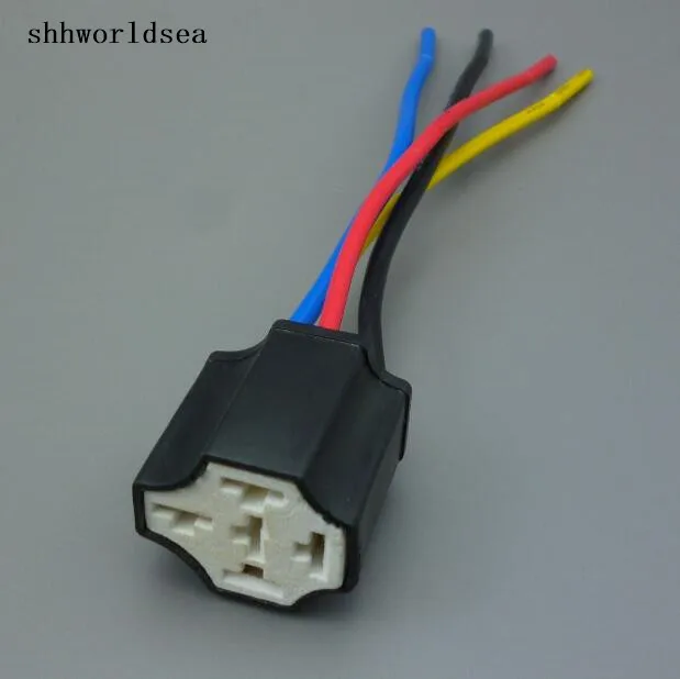 Shhworldsea 5 30 100pcs 4 Pin 4wire Cable Wire Relay