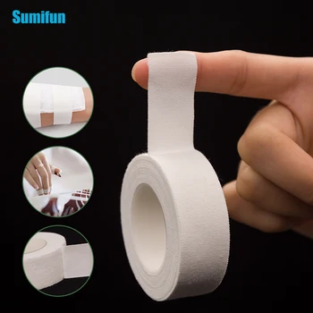 

Sumifun 3pcs 2cm*500cm First Aid Bandage Medical Rubber Plaster Tape Breathable Allergy Anti-adhesive Cloth D1756