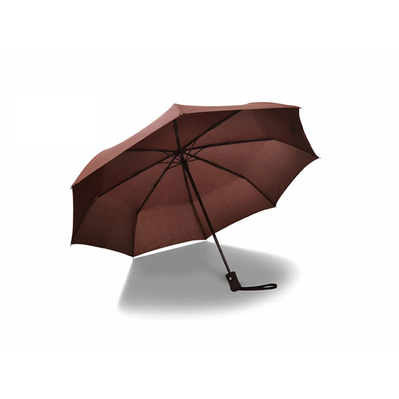 Высококачественный автоматический зонт для мужчин и женщин, Ветрозащитный Зонт 5 цветов для мужчин и женщин, 3 складной зонтик, открытый зонт